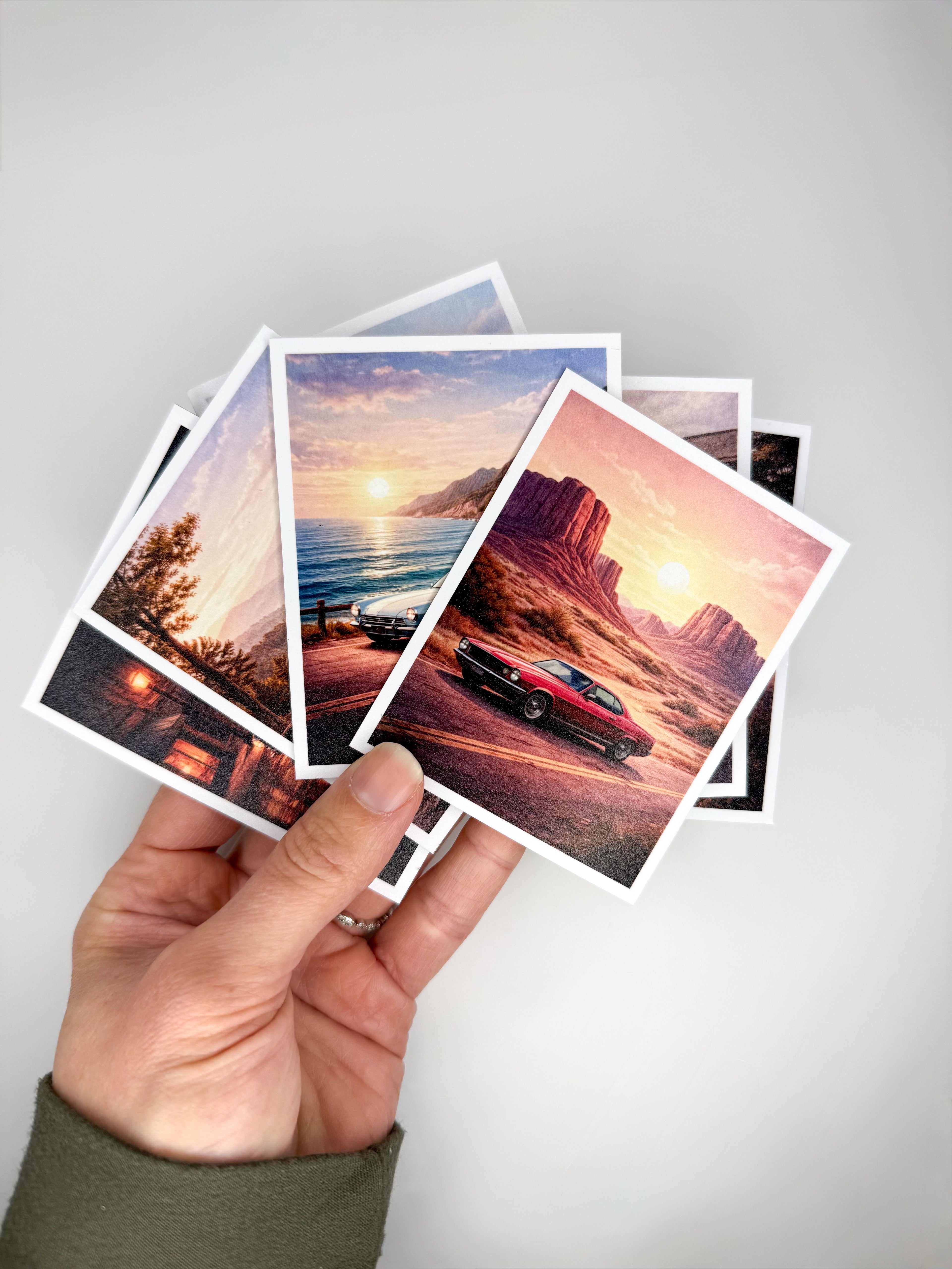 Classic Cars Digital Template