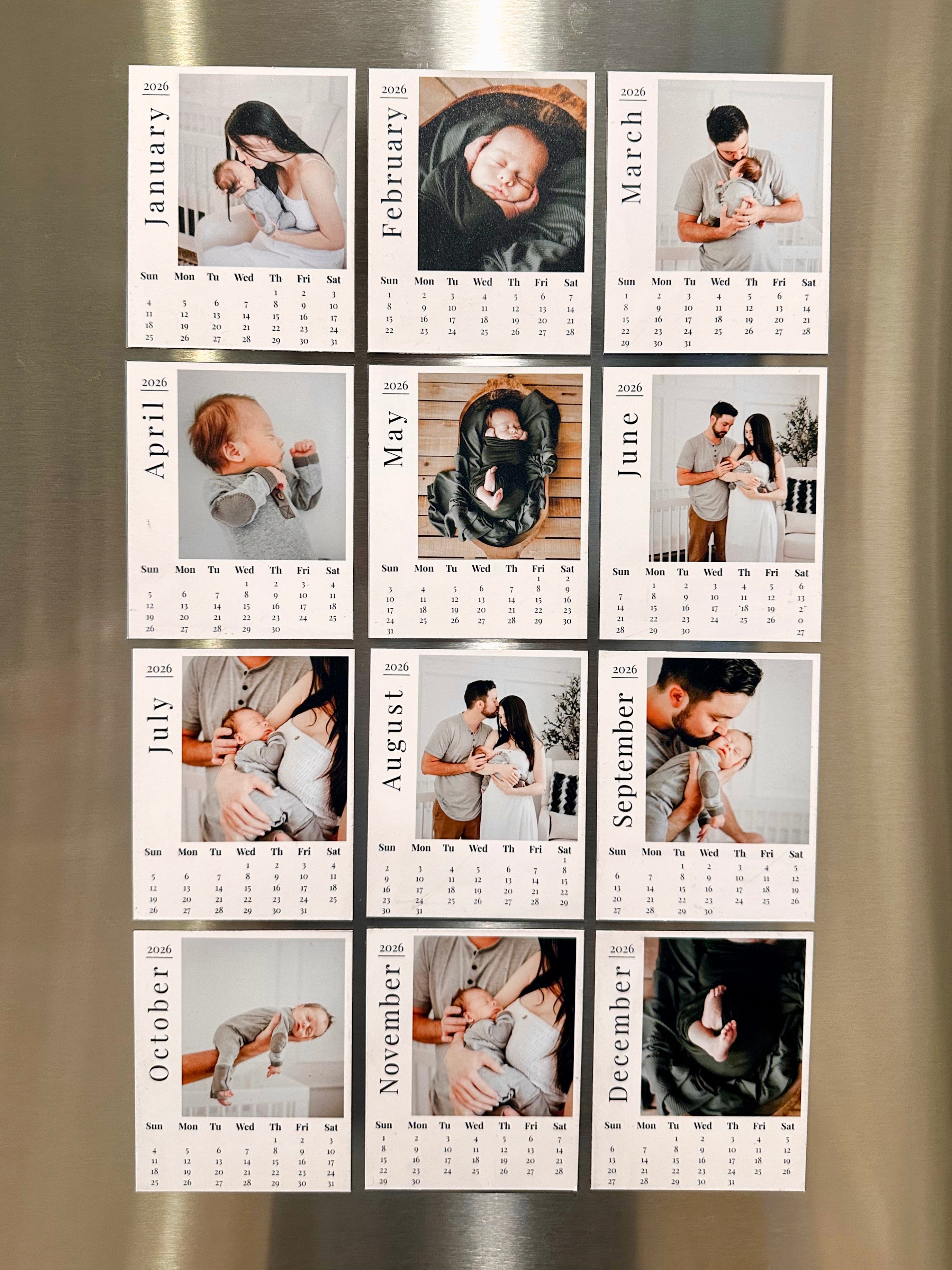 Flexible Calendar Magnets